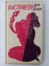 Women Pro & Con Jeff Hill HC Book 1958 1st Edition Peter Pauper Press