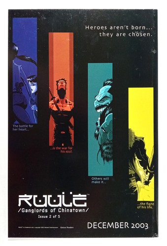 Ruule Ganglords of Chinatown #1  (2003) Beckett Comics - Picture 2 of 2
