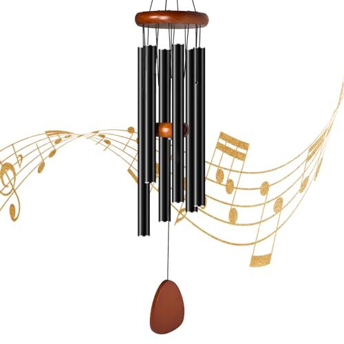 Großes Aluminium Windspiel für draußen, 36 Zoll Garten Zen Atmosphäre 36 Zoll - Bild 2 von 8