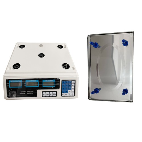 88LB 40KG Digital Price Computing Scale Food Produce Meat Deli Kitchen LB/KG - Picture 11 of 13