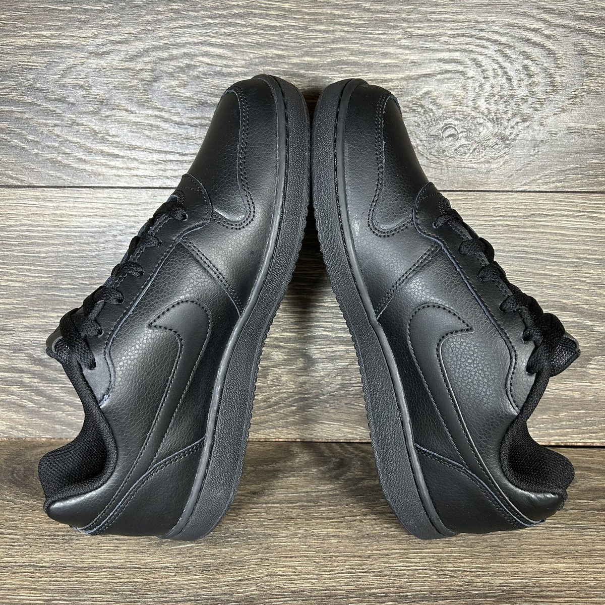 Nike Shoes Mens 10.5 Sneakers Ebernon Low Basketball Trainer Active Casual Black Nike Ebernon Low Black (Women main image 4