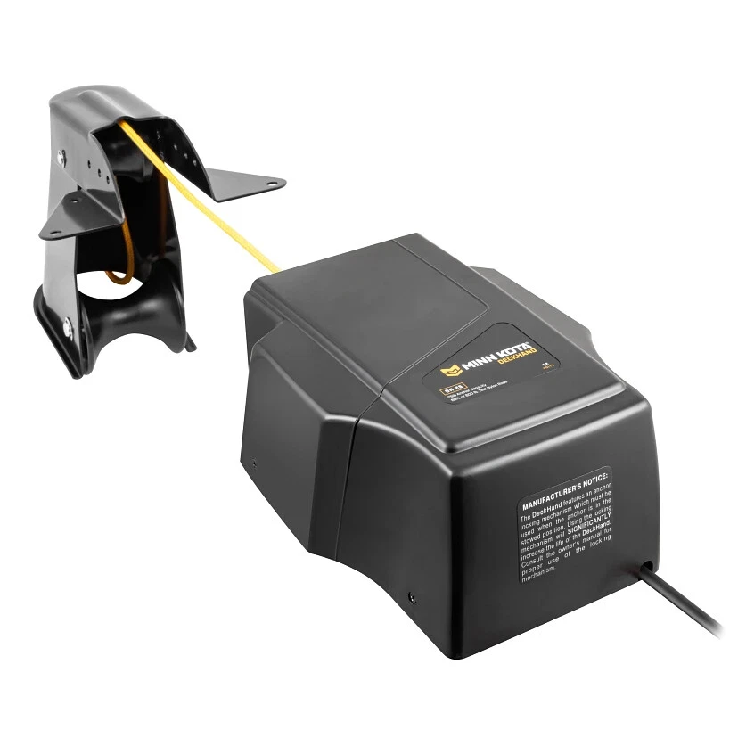 Minn Kota Deckhand 25R 电动锚绞车 25 磅 带有线遥控开关 — 第 4/4 张图片