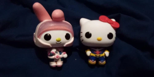 Funko Pop Sanrio: Hello Kitty x My Hero Academia -- All Might, My Melody Ochaco