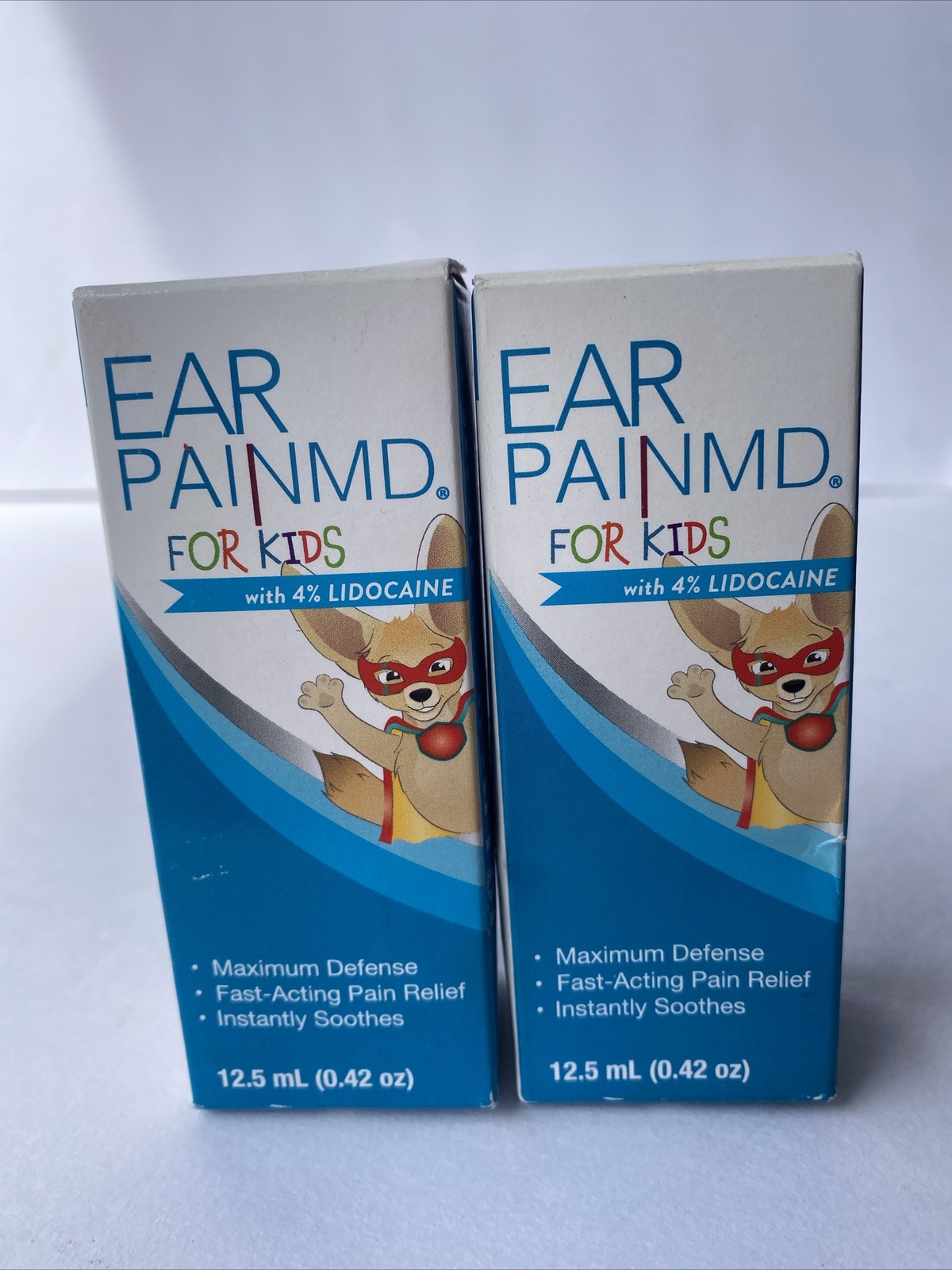 2 × EAR PAIN MD For KIDS Pain Relieving Drops 12.5 mL (0.42 fl oz) EXP 06/2024 eBay