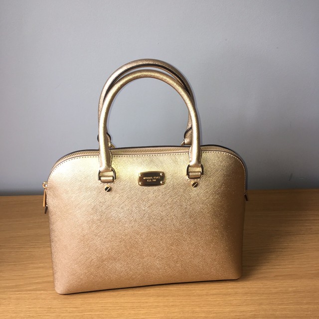 mk large dome satchel