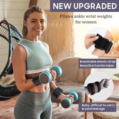 Ankle Wrist Leg Weights Bracelet Running Exercise Fitness Gym Strength Training - Picture 4 of 18