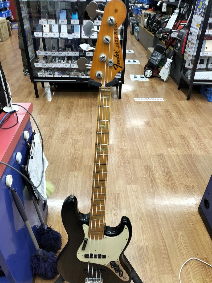 Fender Jazz Bass 1974年　Vintage Vintage Fender Jazz Bass Black 1974 | Cream City Music
