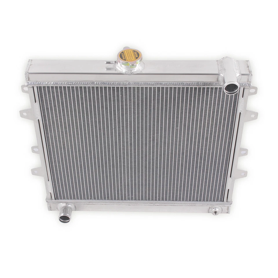 3-ROW ALUMINUM RADIATOR FOR 84-95 TOYOTA PICKUP 4RUNNER 2.4L 22R 22RE Foto 2 de 4