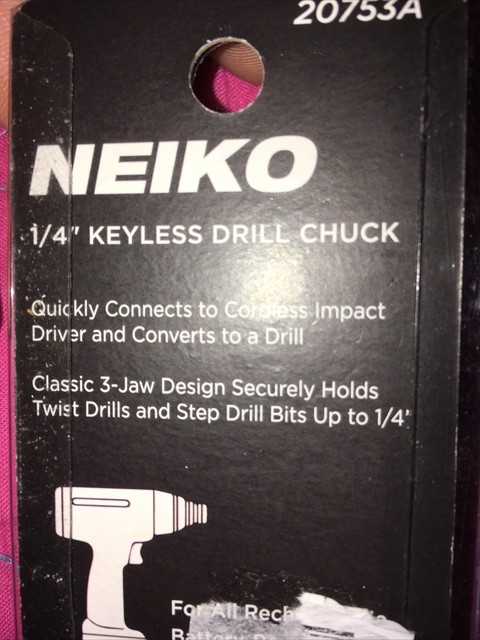 Neiko Keyless Chuck Conversion Tool 1/4 