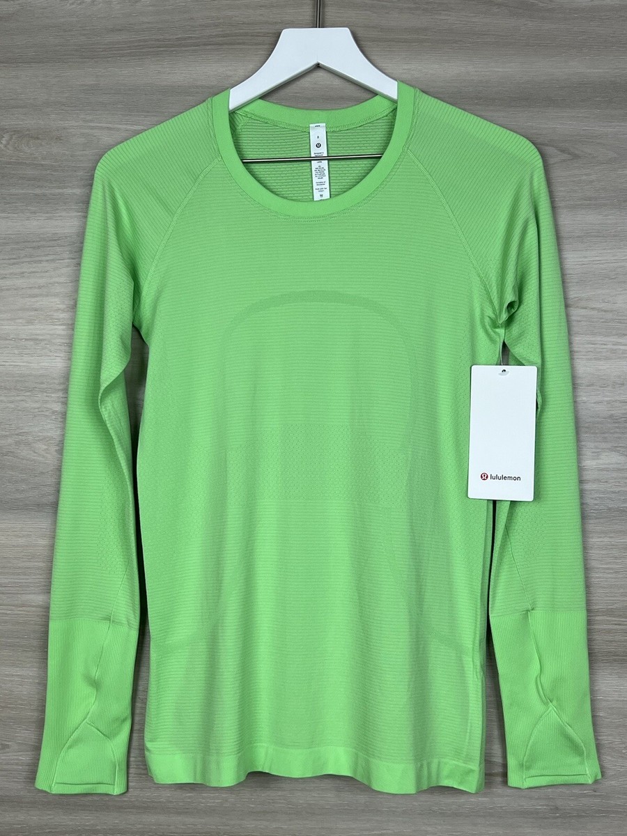 Lululemon Swiftly Tech Long Sleeve 2.0 Size 8 Scream Green Lululemon Swiftly Tech Long Sleeve 2.0 Size 8 Scream Green