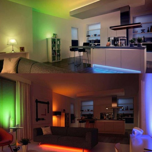 5V Battery Powered LED Strip 5050 RGB Light Flexible Tape Under Cabinet Lamp - Picture 9 of 21