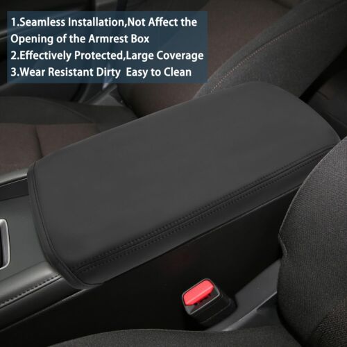 For Mazda 3 2019-2024 Car Centre Console Armrest Cover Protector Mat PU Leather - Picture 3 of 7