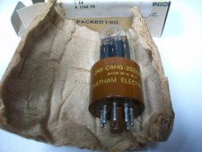 NOS BLACK PLATE CHATHAM/TUNG-SOL 25Z6W GT TUBE