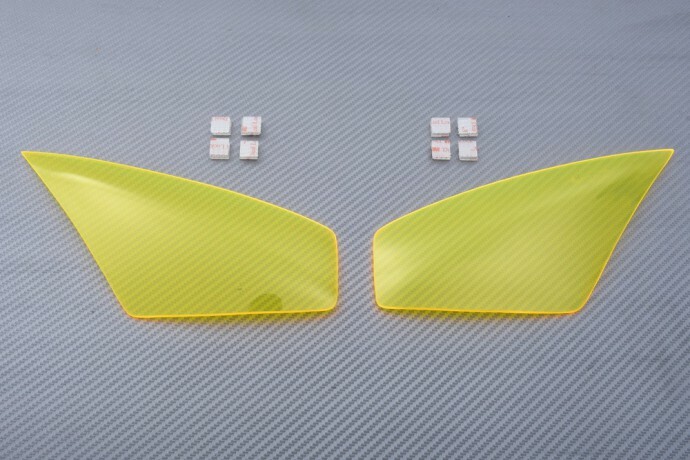Cache phare jaune BMW C650 Sport pour éviter les fissures de gravillons