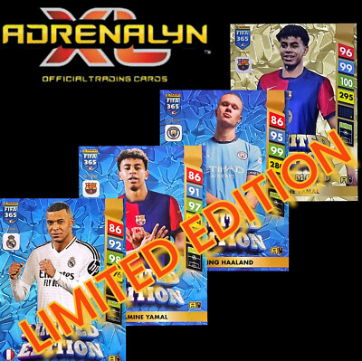 Panini FIFA 365 2025 Adrenalyn XL -- LIMITED EDITION -- 10 Jahre FIFA 365 --