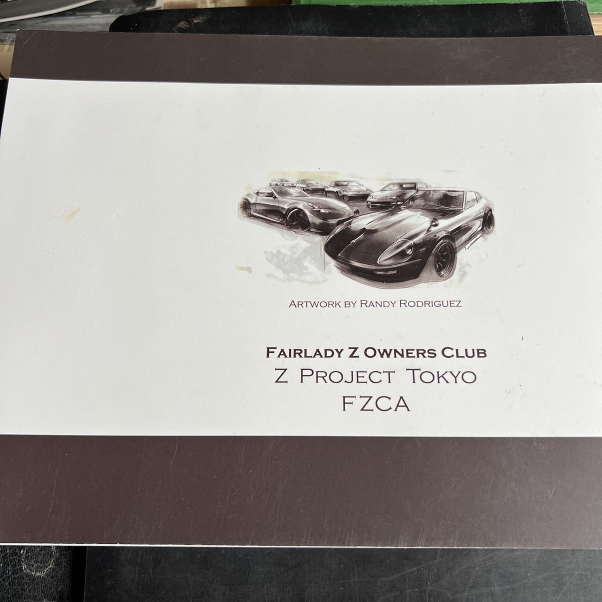 Nissan 25th Anniv Datsun Fairlady Z Tokyo Owner Club Album Book