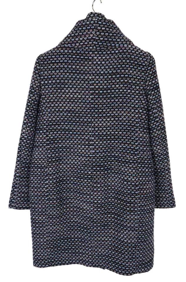 ARMANI COLLEZIONI Mantel Damen US 10 Wolle Seide Mischung Gemustert - Bild 4 von 4