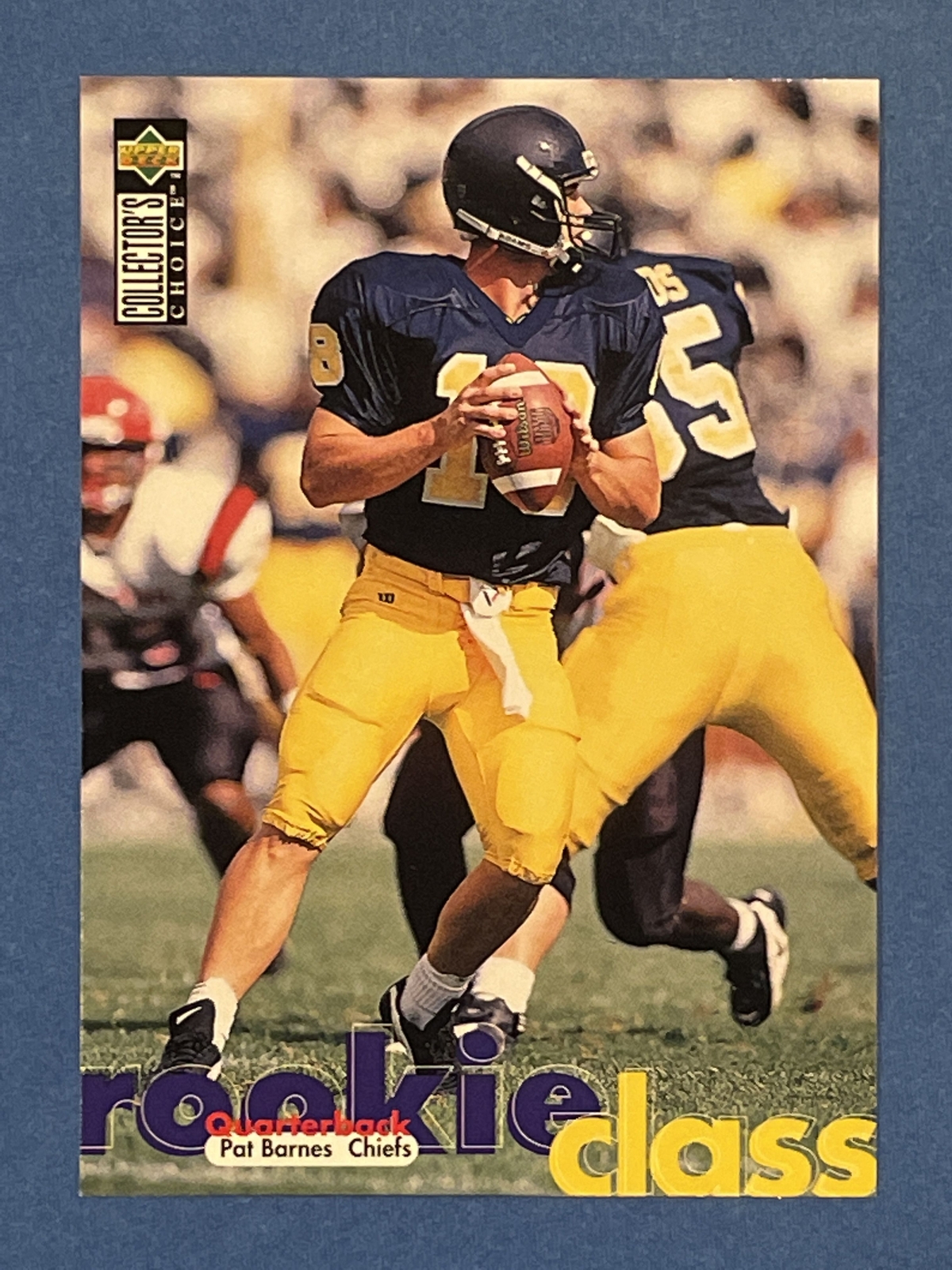 Pat Barnes 1997 Upper Deck Collector's Choice Rookie Class #39