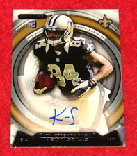 KENNY STILLS SAINTS OKLAHOMA 2013 TOPPS STRATA AUTO RC #110 (OK-182)