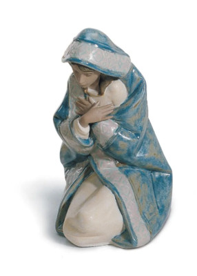 Lladró Art.01012276 Madonna 18cm Steinzeug