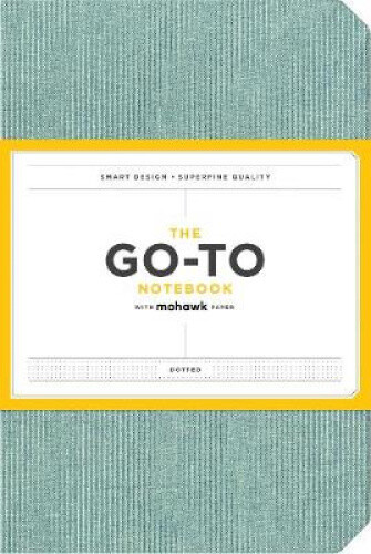 Go-To Notebook with Mohawk Paper, Sage Blue Dotted: Notebook with Dots,