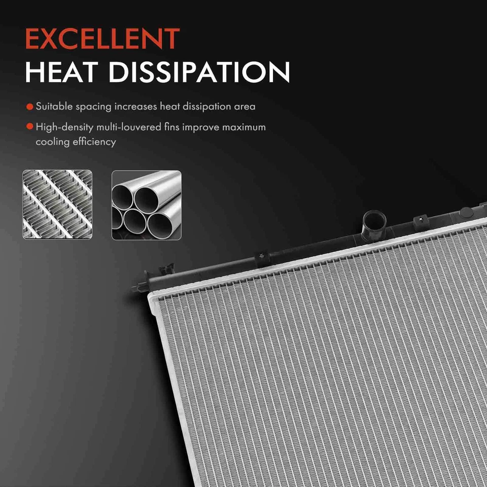 New Radiator for Cadillac SRX 2004 2005 2006-2009 V6 3.6L V8 4.6L STS 2005-2006 - Image 4 of 4