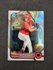 2022 Bowman Chrome 1st Lava Refractor Braylin Minier 228/399 Reds
