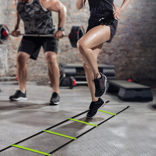 Pro Agility Ladder Agility Training Ladder Speed 12 Rung 20Ft with Carrying Bag - Picture 8 of 12