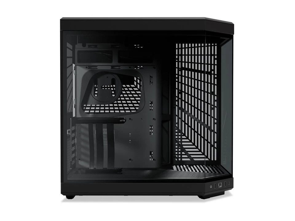 HYTE Y70 CS-HYTE-Y70-B Dual Chamber Mid-Tower ATX Case with PCIe 4.0 Express Ris - Image 3 of 4