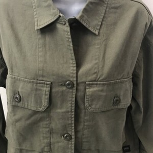 vans army green jacket