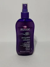 1 Aussie Aussome Volume Spray Gel Strong Hold 6.8 Oz Spritz Damp Style