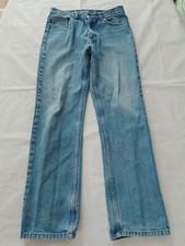 Mens Jeans Gegrge W30 L31 Regular Fit Straight Leg Light Wash Blue 22787
