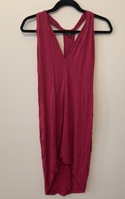 Express Women’s Magenta Pink Hi Low Dress Size S