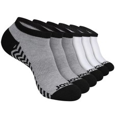Womens 6 Pack Athletic Ankle Performance Socks Comfort Cushion Low Cut Runnin...