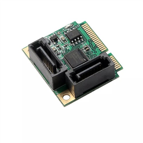 Mini PCI-Express to 2 Ports SATA 3.0 6Gb/s with Expansion Card Single Chip - Picture 3 of 7