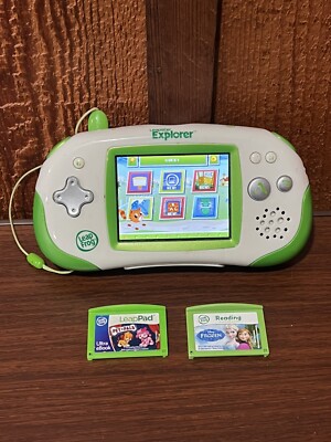 LeapFrog Leapster Explorer Handheld Game Console with Disney Frozen And Pet Pals
