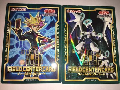 Japanese Yugioh Playmaker with Firewall Dragon Back view Promo Field Center