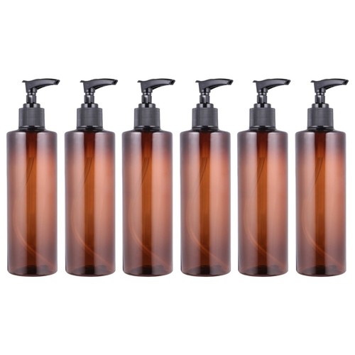 6 Pcs Plastic Bottle Pump Travel Containers for Liquids Toiletries - Picture 3 of 11