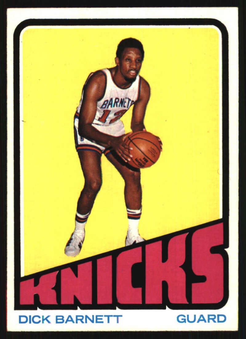 1972-73 Topps #52 Dick Barnett EXMT/EXMT+ Knicks 608116