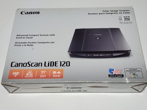 Canon Canoscan LIDE 120 Advanced Compact Scanner Send to Cloud Color Image