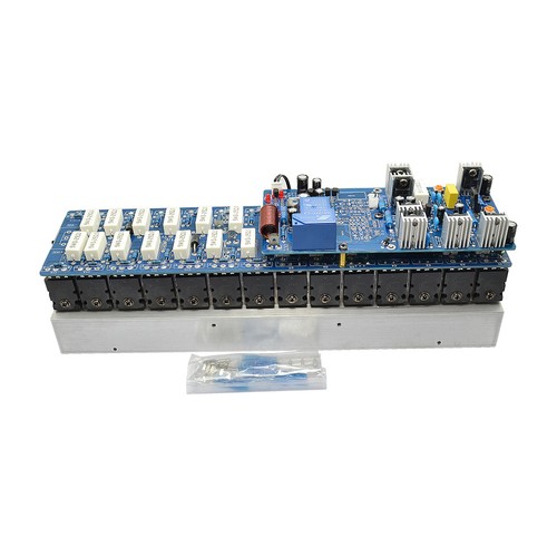 Hifi 1500W Powerful Finished Mono Amplifier Board TTC5200 TTA1943 Tubes Heatsink