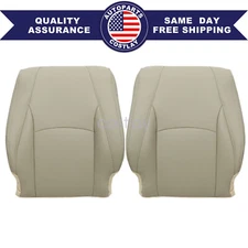 For 2003-2009 Lexus RX330 RX350 RX400 Both Side Lean Back Leather Seat Cover Tan