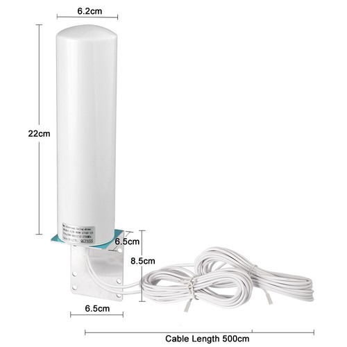Netgear Nighthawk M1 MR1100 4G LTE Dual TS9 Antenne Omni Signal Booster Antenne - Bild 7 von 7