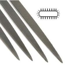 GLARDON-VALLORBE CROCHET NEEDLE FILES - LA2415-160mm