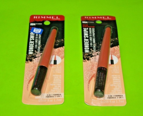 Rimmel Wonder's Swipe 2-in-1 Liner to Shadow #004 So Savage 2 Stück verpackt - Bild 1 von 2