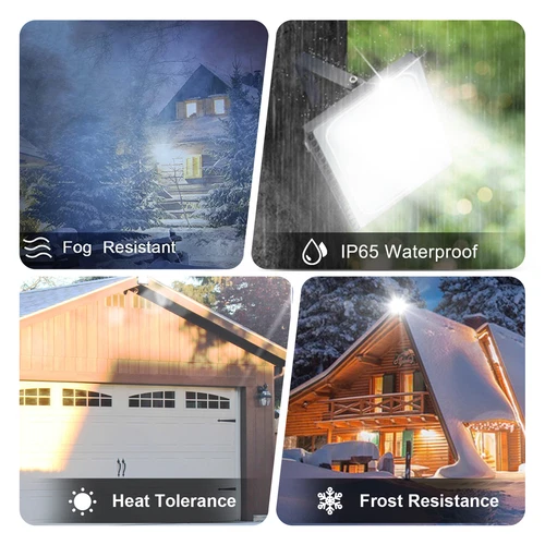 LED Fluter Stecker Außen Strahler Arbeitsleuchte Baustrahler Scheinwerfer Garten - Bild 55 von 251