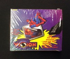 1997 MARVEL VISION X-MEN SPIDERMAN WALMART FACTORY SEALED BOX! SUPER RARE!