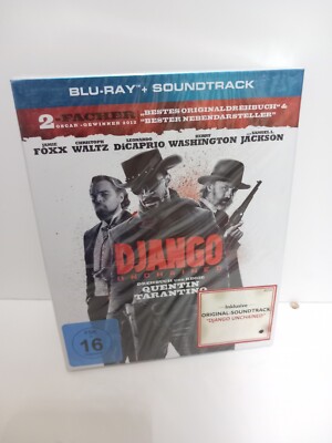 Django Unchained Blu-ray + Soundtrack Neu/Ovp *