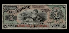 Ecuador PS151as, Specimen Banknote.