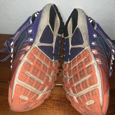 Size Brooks Transcend Fresh Salmon Blue Iris W for sale